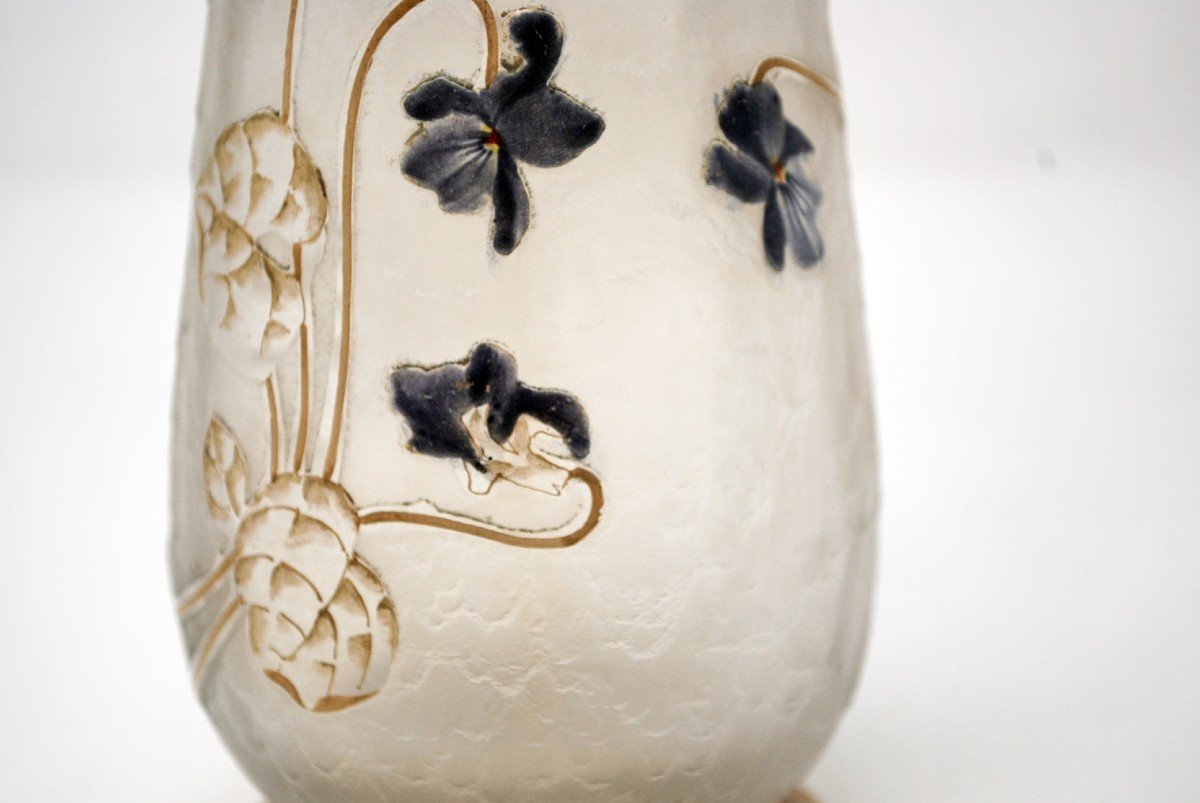Vase With Violets, Legras Montjoye-photo-6