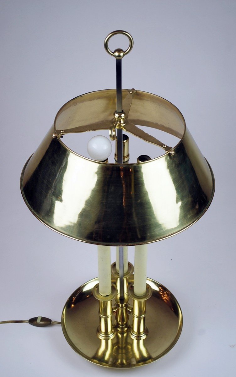 Copper Lamp Bouillotte-photo-3
