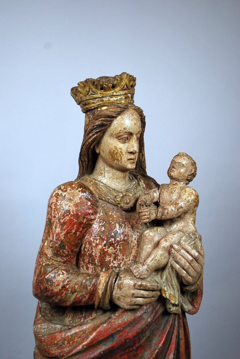 Virgin And Child, XVIth-photo-2
