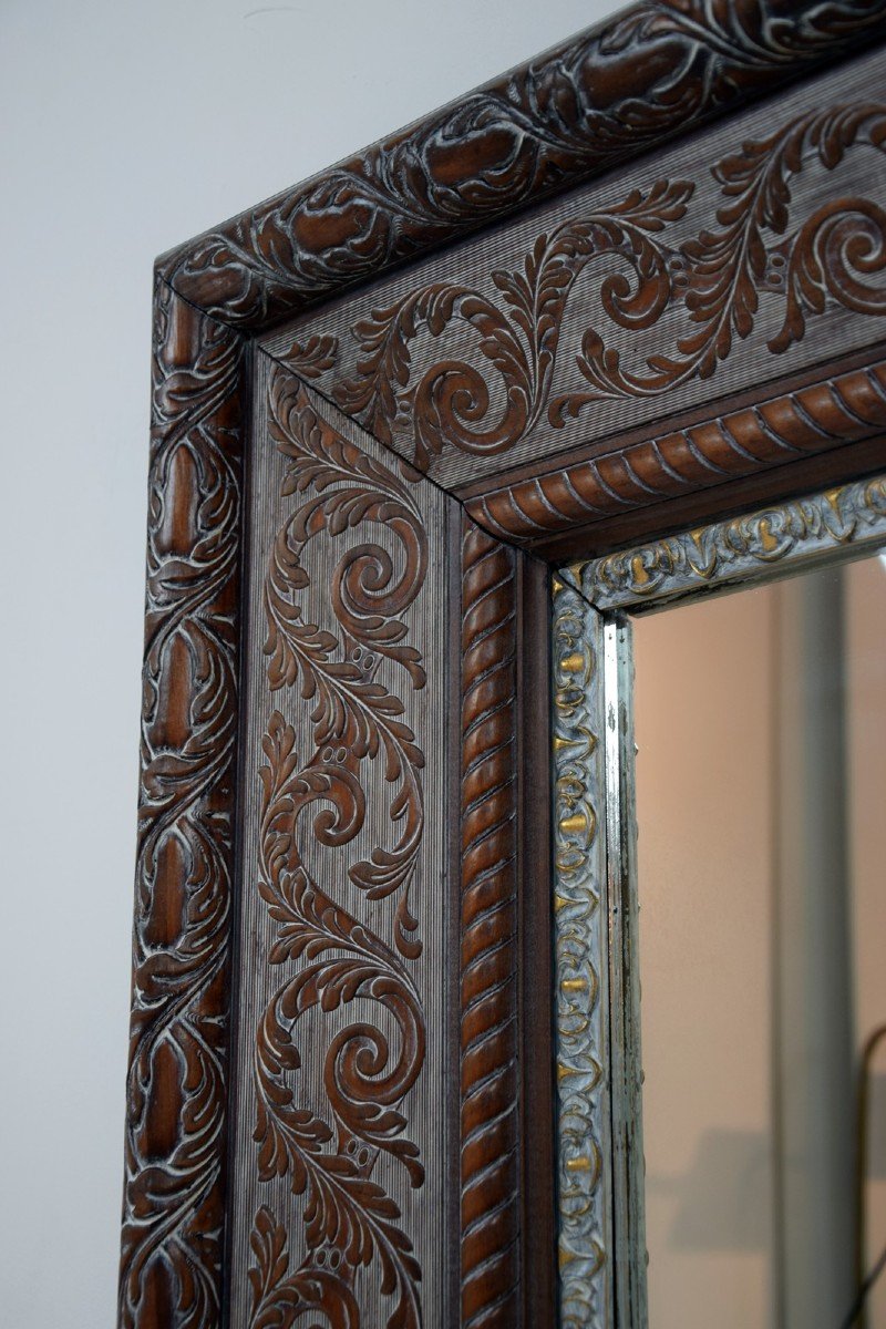 Ceruse Oak Mirror-photo-6