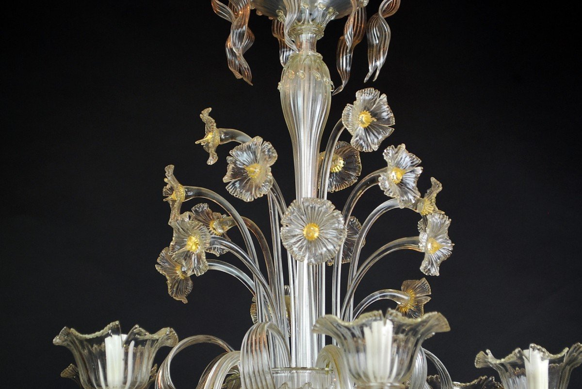 Pair Of Murano Chandeliers-photo-4