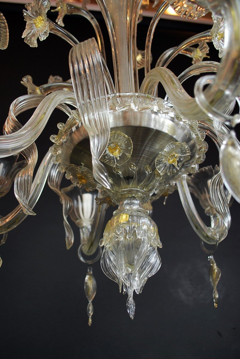 Pair Of Murano Chandeliers-photo-7