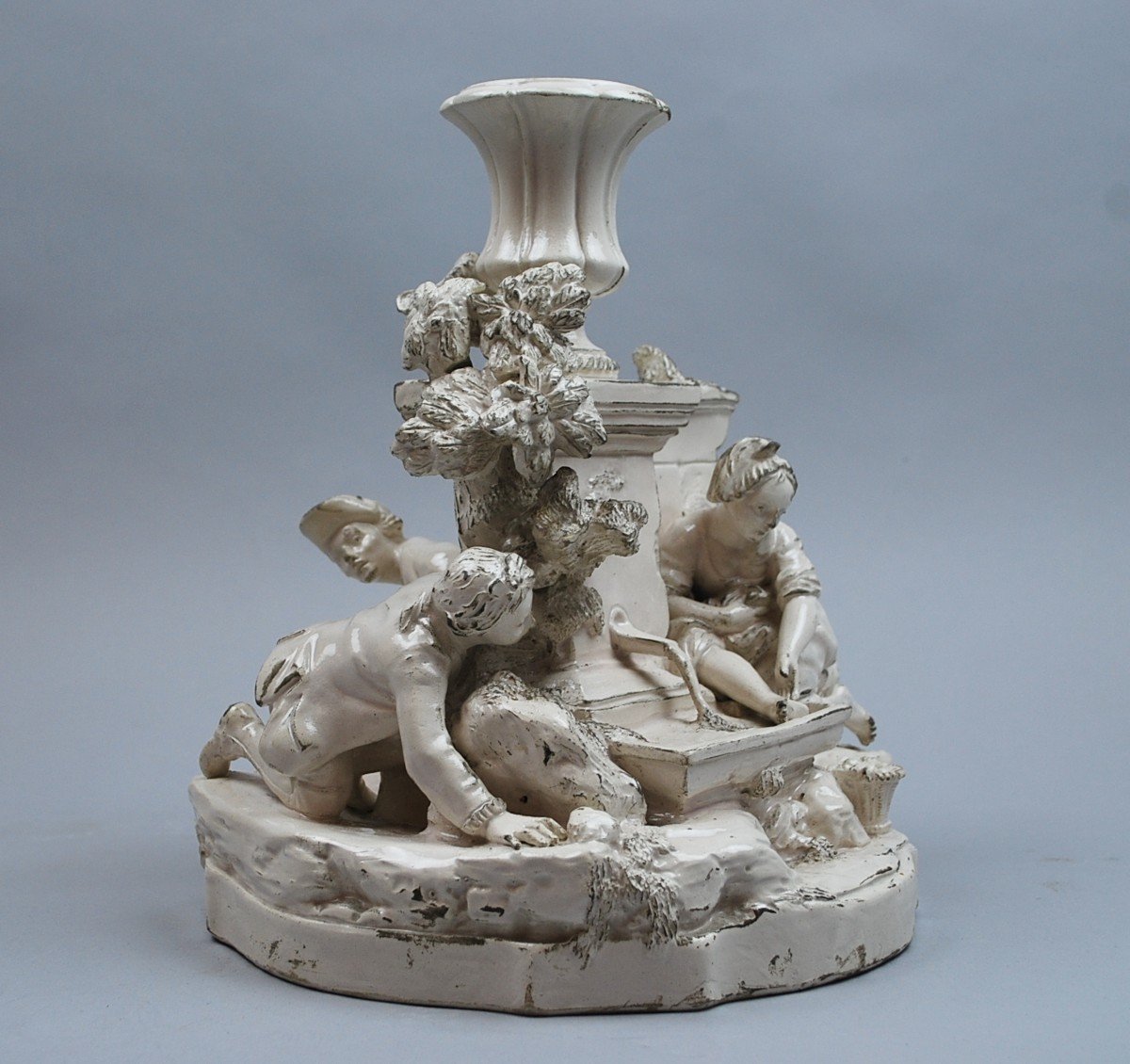 Earthenware Group, France, Late 18th Century-photo-2