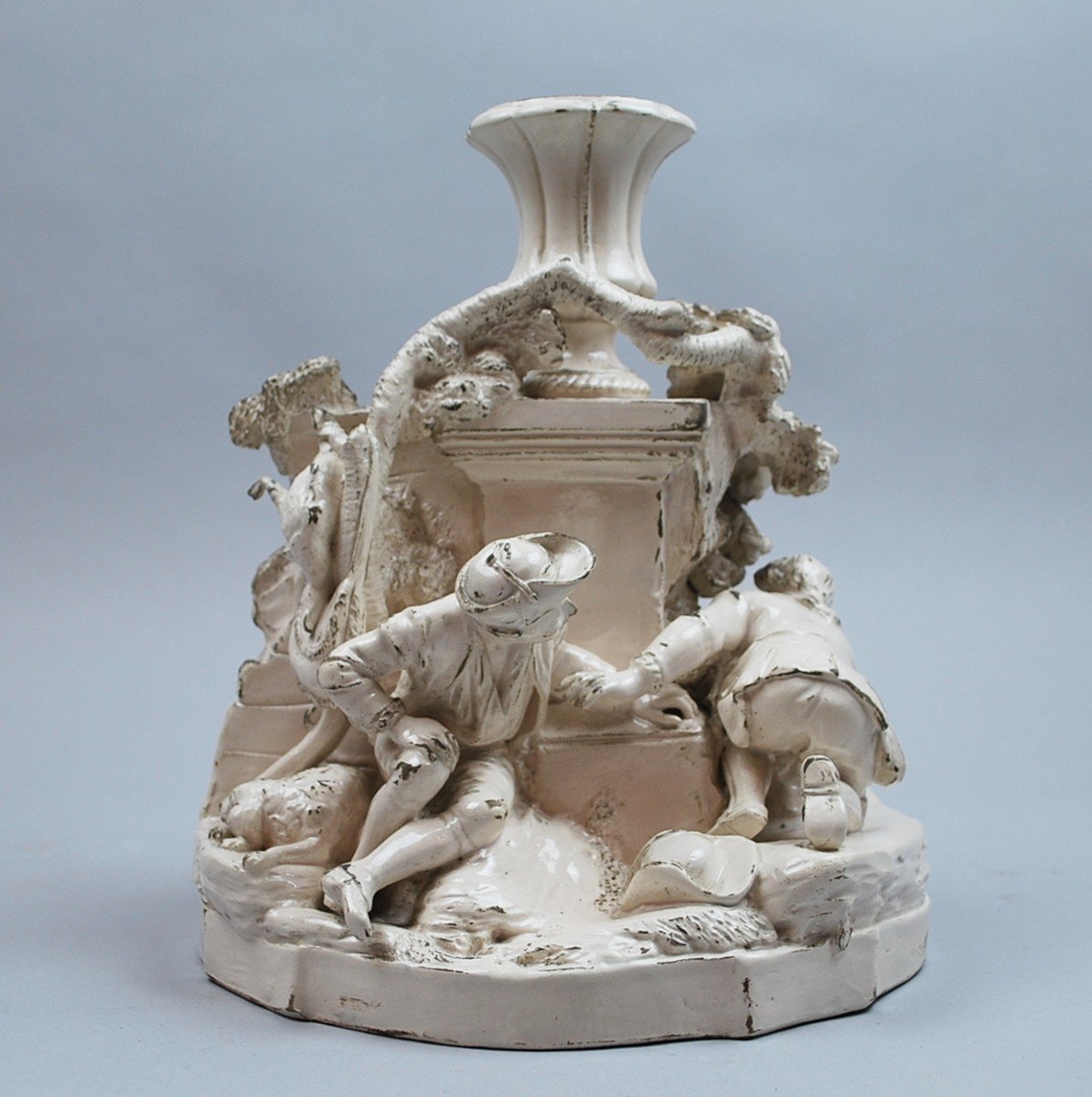 Earthenware Group, France, Late 18th Century-photo-3