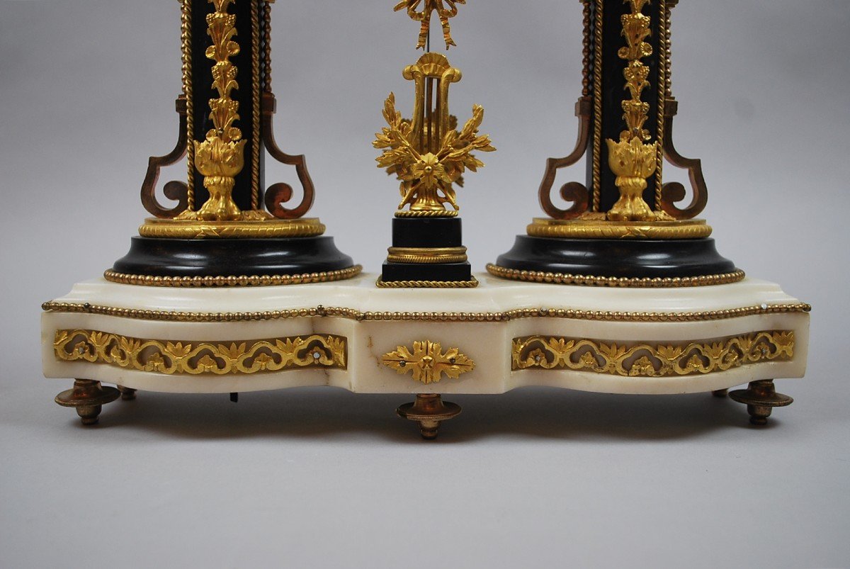 Louis XVI Style Portico Clock-photo-3