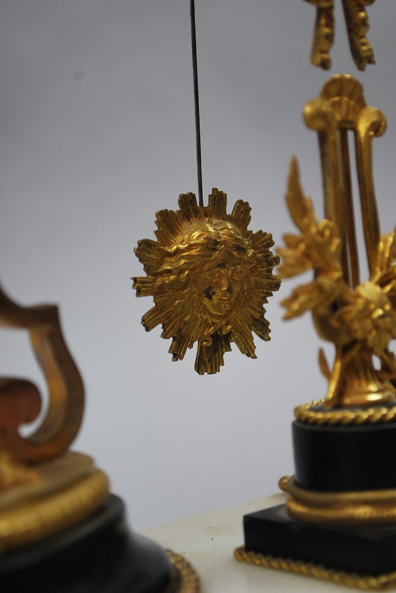 Louis XVI Style Portico Clock-photo-1