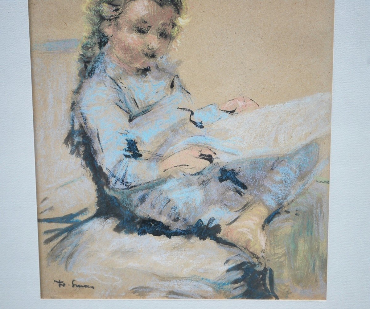 Girl Reading, Frans Smeers-photo-3