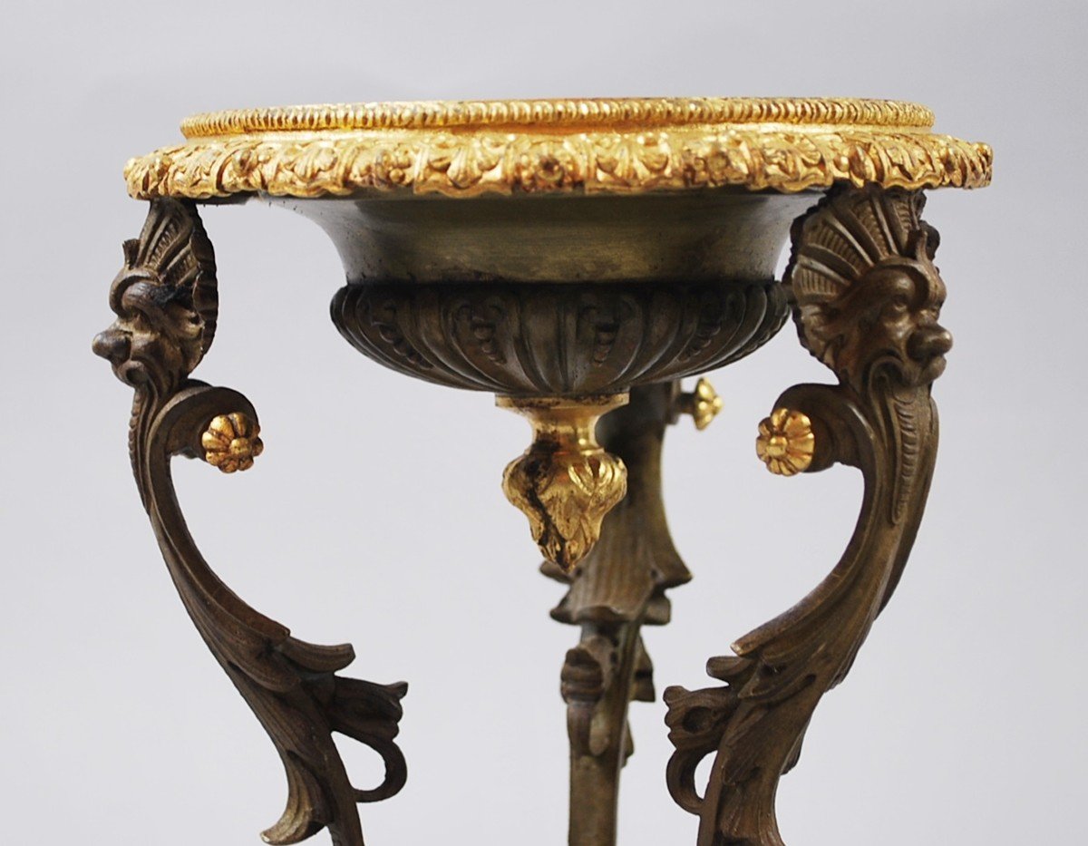 Pair Of Bronze Cups, Napoleon III-photo-2