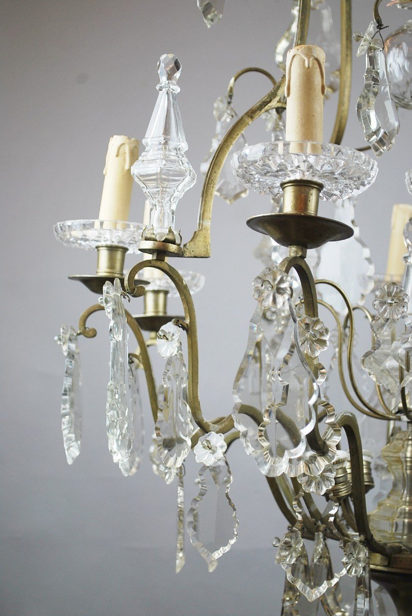 19th Century Cage Chandelier-photo-1
