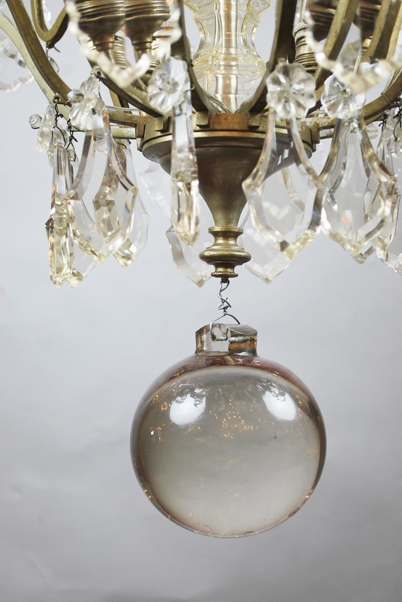 19th Century Cage Chandelier-photo-2