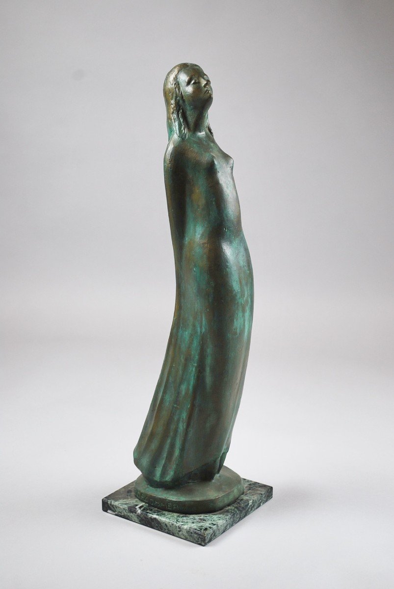 Bronze With Green Patina