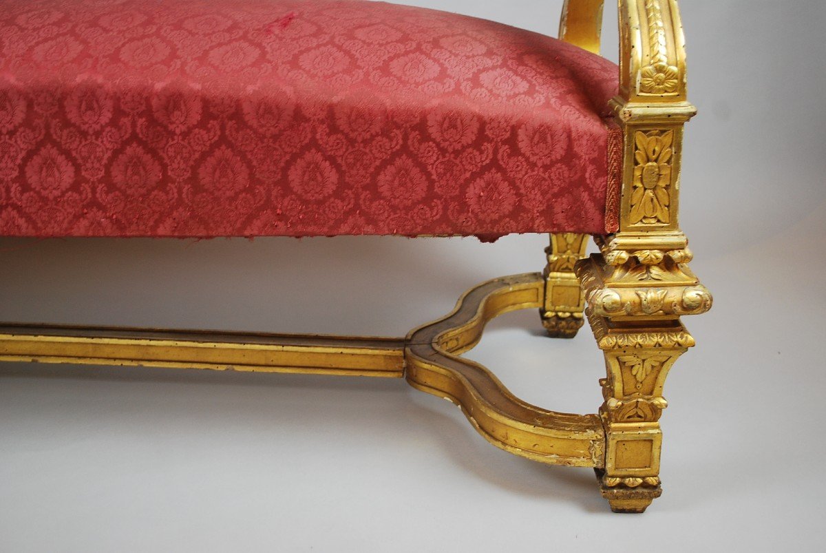 Louis XIV Style Bench-photo-2