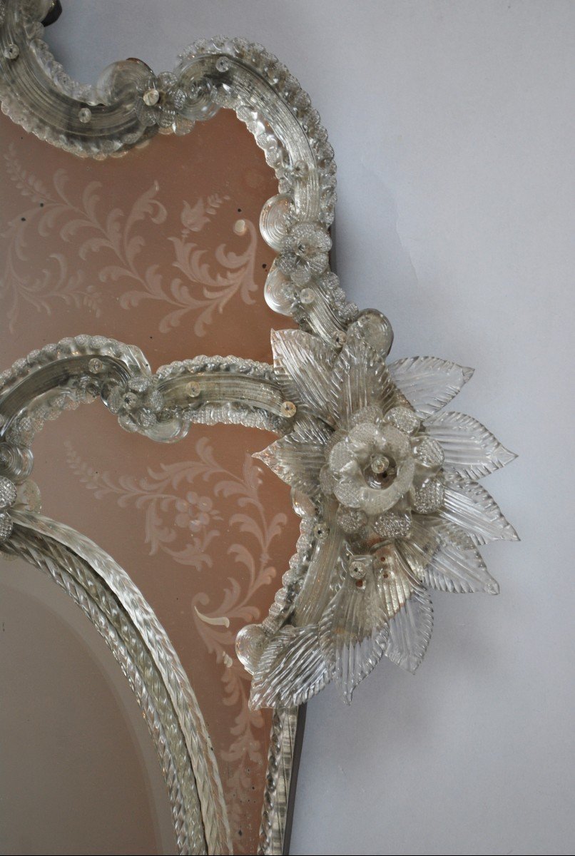 Venetian Mirror, 19th-photo-3