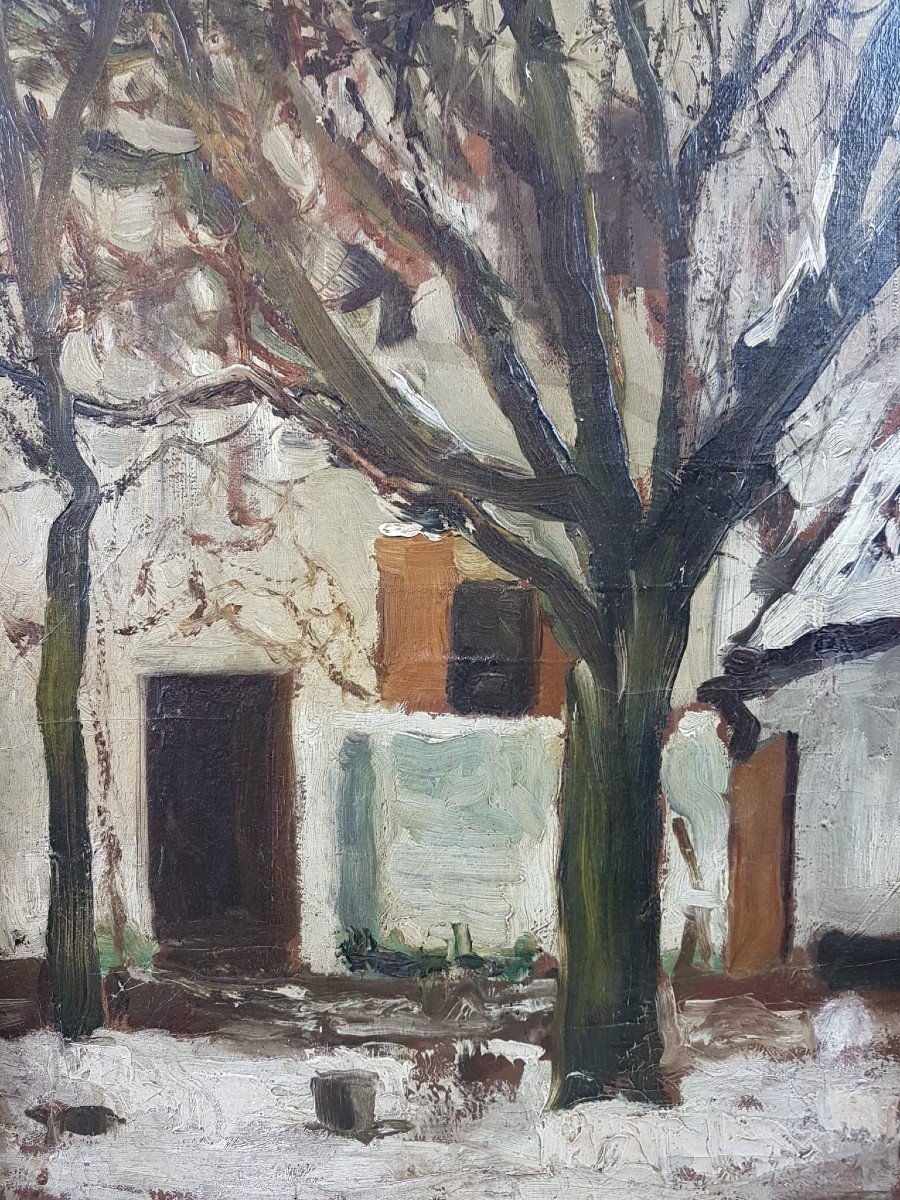 Guillaume Vogels, Oil On Panel-photo-3
