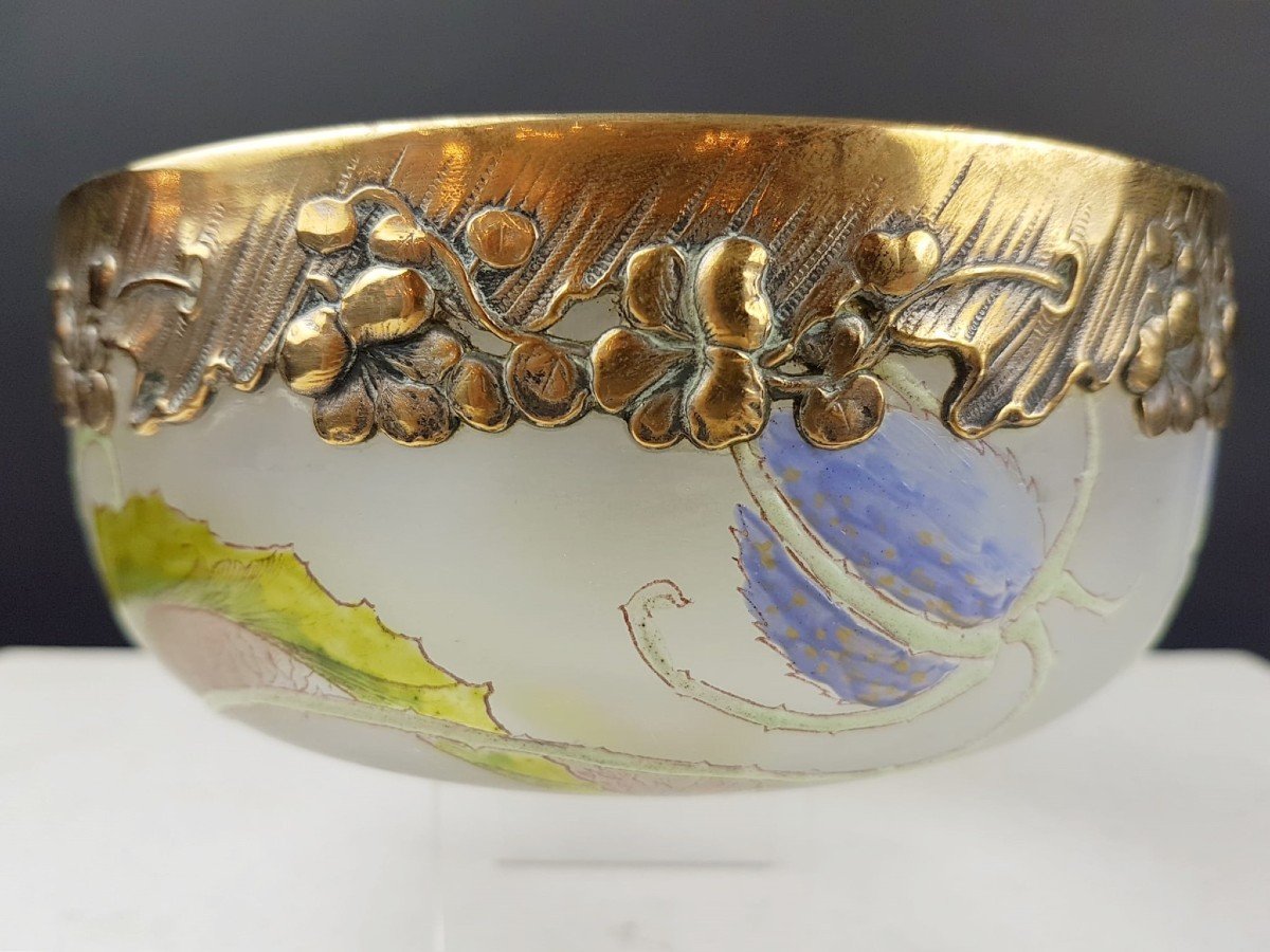 Saglier, 1900 Glass Cup-photo-2