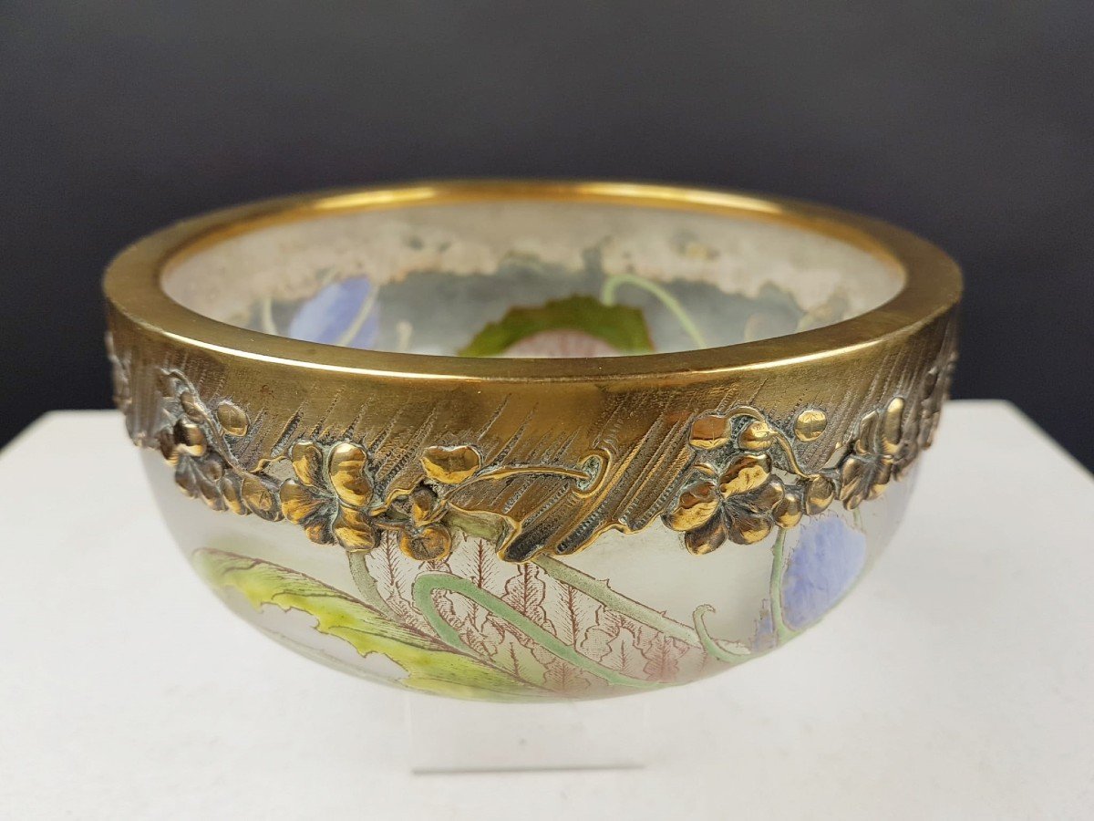 Saglier, 1900 Glass Cup