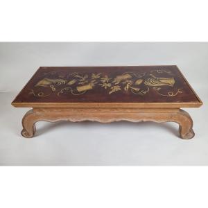 Coffee Table With Carnival Decors
