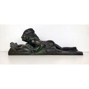 Bronze Sculpture Signed "e Guy"