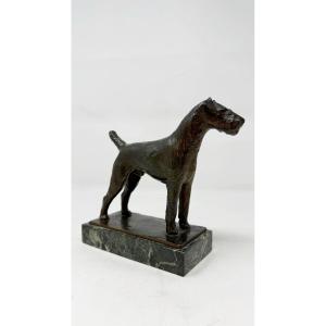 H. Wirzing, Bronze à Patine Brune, Fondeur Goldenbeck, Allemagne Vers 1930