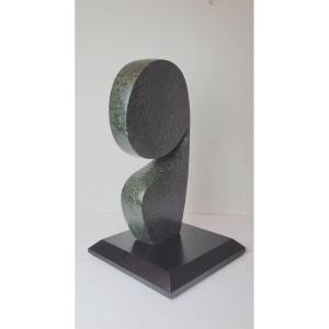 Serpentine Sculpture - Circa 1960