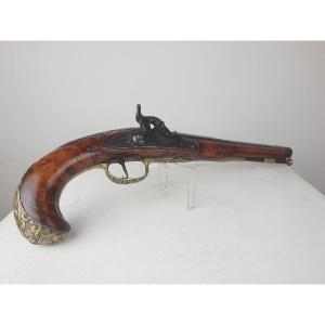 Long Pistolet Silex, Vers 1740