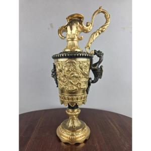 vase en bronze doré, style Renaissance, 19th 