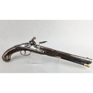 Flintlock Pistol, Signed Claude Niquet In Liège, Circa 1760