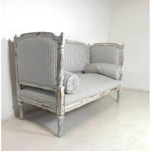 Lit de repos de style Louis XVI, fin 19th