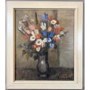 Still Life With Flowers By Theo Swagemakers