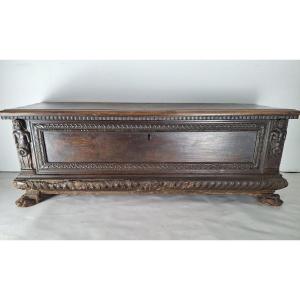 Walnut Chest, Italy 17th