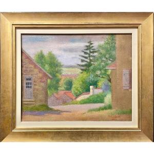Markiel Jacob (1911 - 2006) Franco Polish  School, Oil On Panel