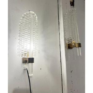 Pair Of André Arbus Sconces, Maison Véronèse, Circa 1940