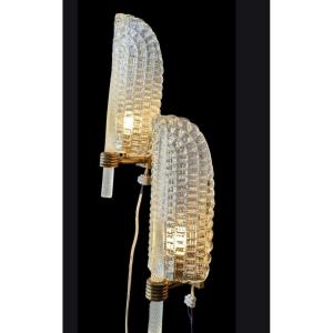 Pair Of André Arbus Sconces, Maison Véronèse, Circa 1940