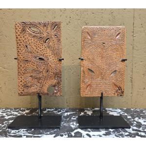 Carved Wood Lace Folder