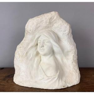 Fortunado Gori (1886 - 1925) Sculpture en marbre de Carrare