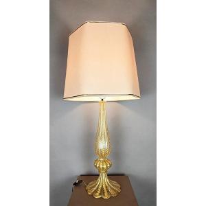 Lampe en verre de Murano, 20th