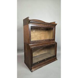 Oak Display Bookcase, England, Circa 1930