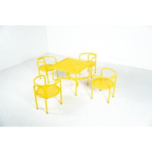 Ensemble de jardin « Locus Solus » par Gae Aulenti pour Poltronova, Italie, 1964