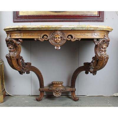 Louis XV Style Console, Attributed To Fourdinois