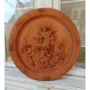 Terracotta Bas Relief