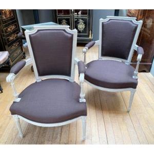 Paire De Fauteuils époque Directoire