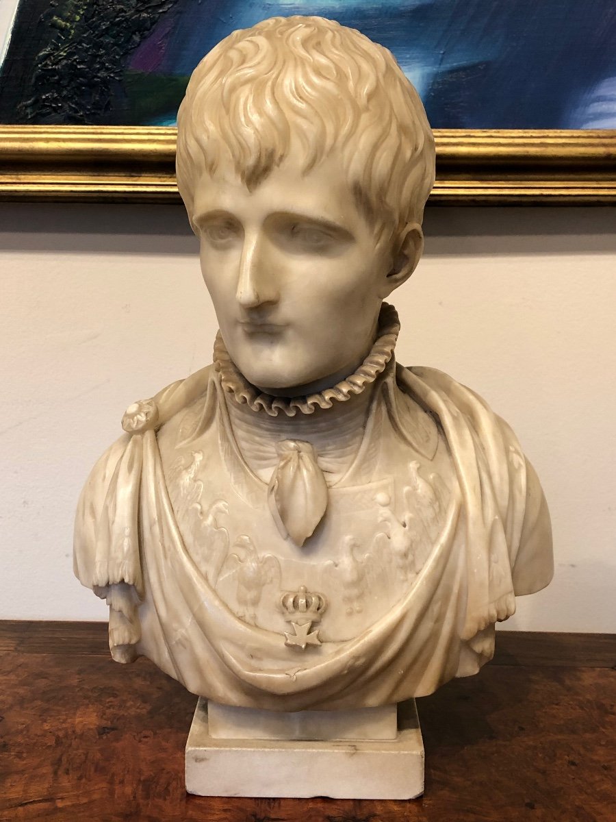 Bust Of The Emperor Napoleon 1st. Nineteenth Century