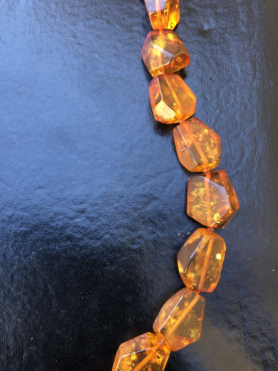 Collier en Ambre -photo-4