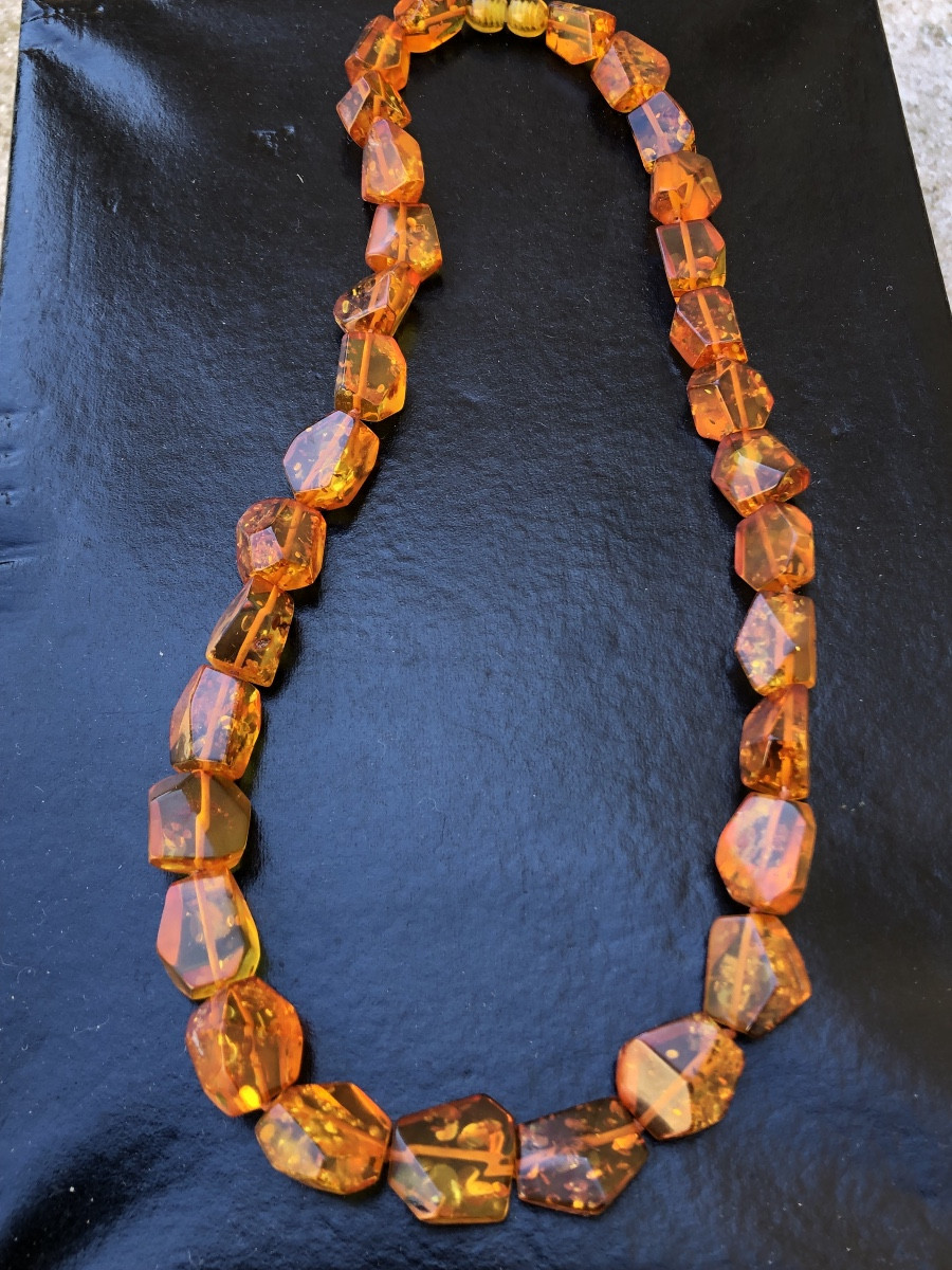 Collier en Ambre 