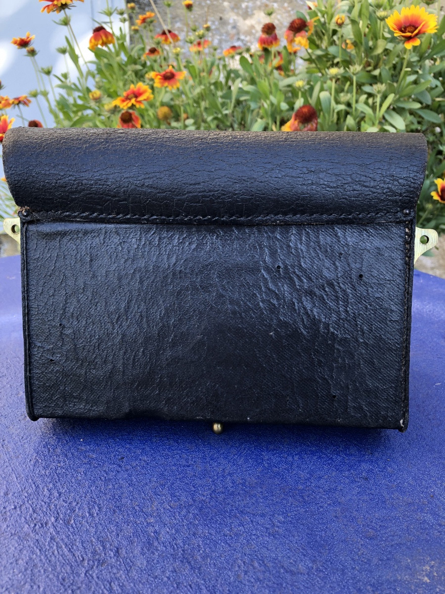 Giberne De Musicien en Cuir & Attributs , XIX ème siècle -photo-2