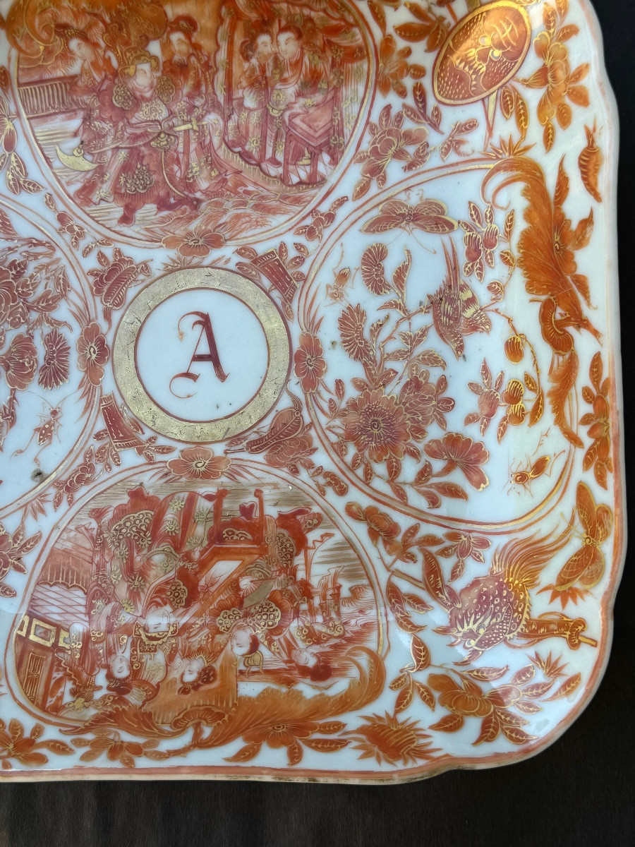 Cup Qianlong With 4 Peaches 18 Century -photo-3