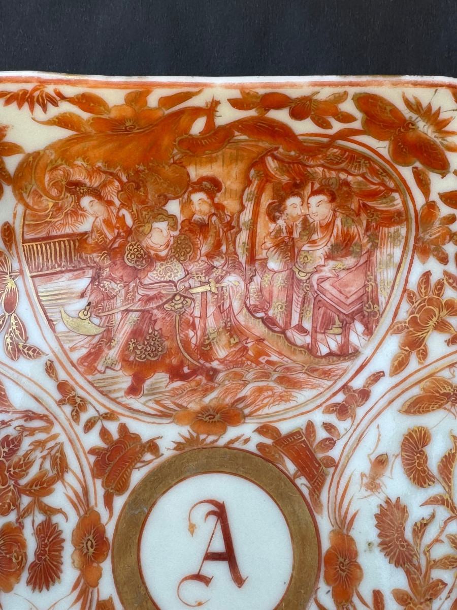 Cup Qianlong With 4 Peaches 18 Century -photo-4
