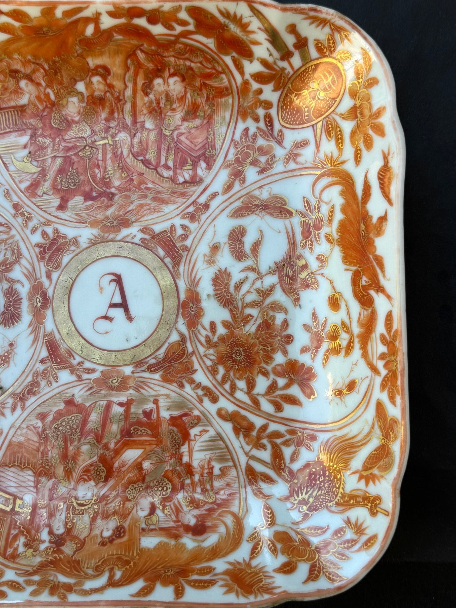 Cup Qianlong With 4 Peaches 18 Century -photo-1