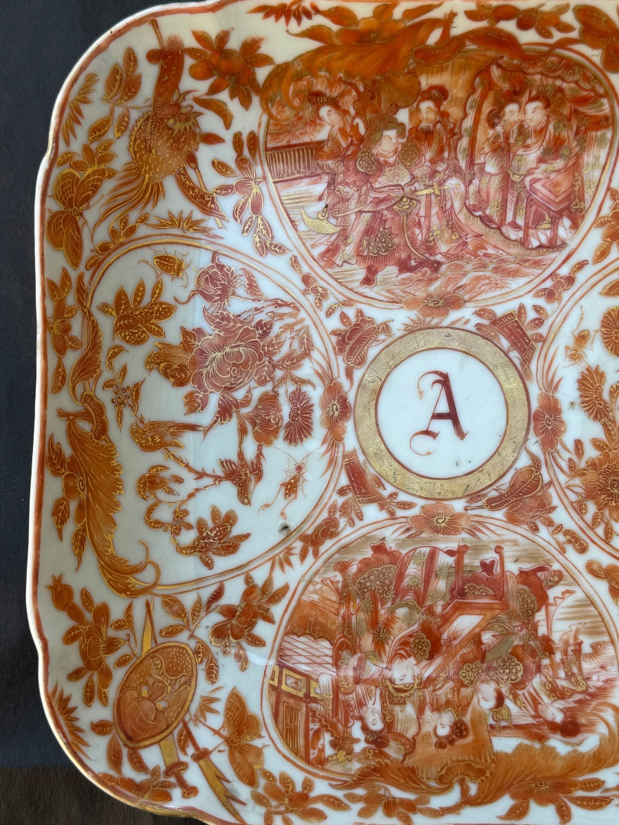 Cup Qianlong With 4 Peaches 18 Century -photo-2
