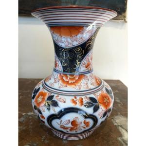 Bayeux Porcelain Vase Early 19th Langlois Period